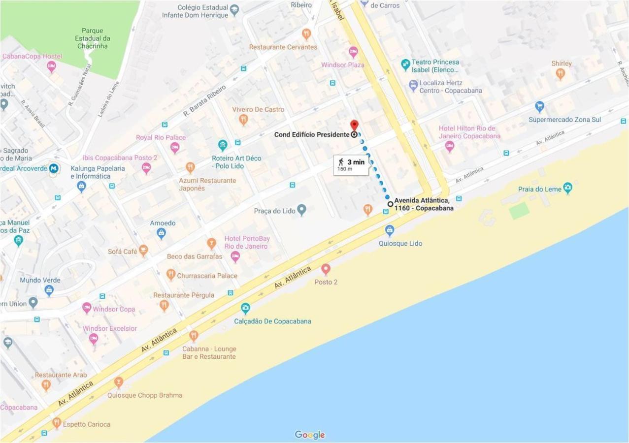 Vista Lateral Ao Mar: Estudio Acolhedor Rio de Janeiro Eksteriør bilde