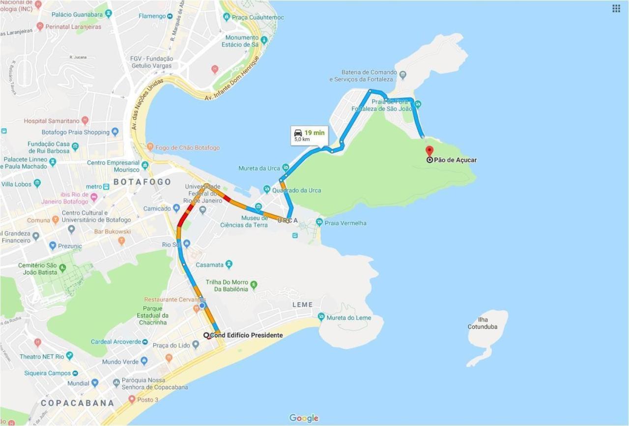Vista Lateral Ao Mar: Estudio Acolhedor Rio de Janeiro Eksteriør bilde